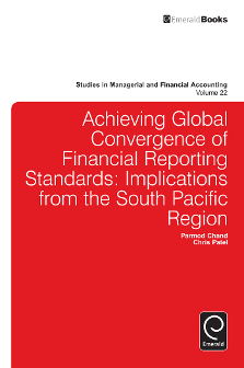 Cover of Achieving Global Convergence of Financial Reporting Standards: Implications from the South Pacific Region