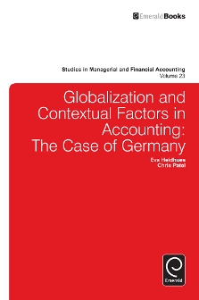Cover of Globalization and Contextual Factors in Accounting: The Case of Germany