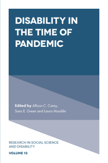 Cover of Disability in the Time of Pandemic