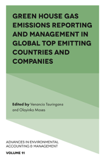 Cover of Green House Gas Emissions Reporting and Management in Global Top Emitting Countries and Companies