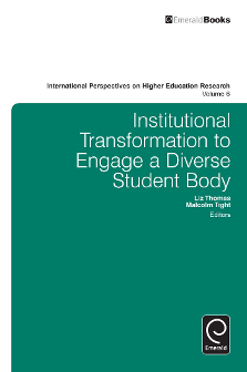 Cover of Institutional Transformation to Engage a Diverse Student Body