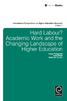 Cover of Hard Labour? Academic Work and the Changing Landscape of Higher Education