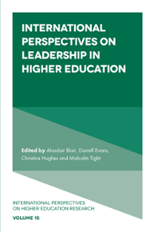 Cover of International Perspectives on Leadership in Higher Education