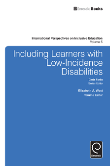 Cover of Including Learners with Low-Incidence Disabilities