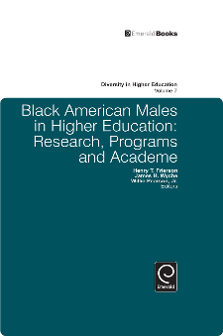 Cover of Black American Males in Higher Education: Research, Programs and Academe