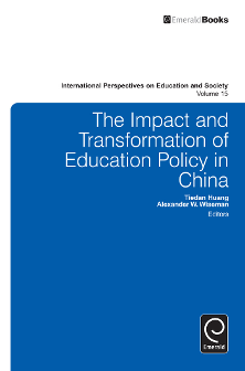 Cover of The Impact and Transformation of Education Policy in China