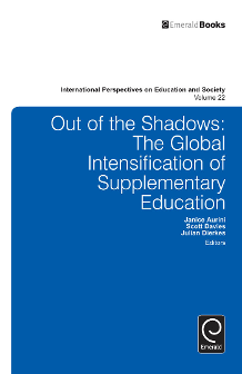Cover of Out of the Shadows: The Global Intensification of Supplementary Education
