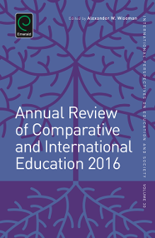 Cover of Annual Review of Comparative and International Education 2016