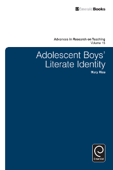 Cover of Adolescent Boys' Literate Identity