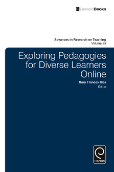 Cover of Exploring Pedagogies for Diverse Learners Online