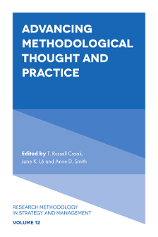 Cover of Advancing Methodological Thought and Practice