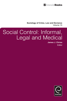 Cover of Social Control: Informal, Legal and Medical