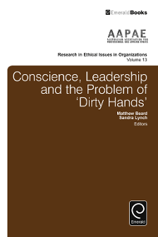 Cover of Conscience, Leadership and the Problem of ‘Dirty Hands’