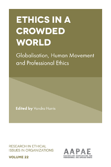 Cover of Ethics in a Crowded World: Globalisation, Human Movement and Professional Ethics