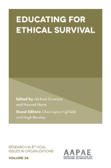 Cover of Educating for Ethical Survival