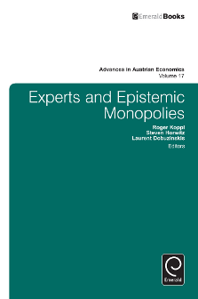Cover of Experts and Epistemic Monopolies