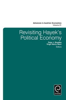 Cover of Revisiting Hayek’s Political Economy