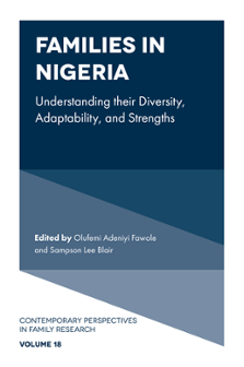 Cover of Families in Nigeria: Understanding Their Diversity, Adaptability, and Strengths
