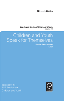 Cover of Children and Youth Speak for Themselves