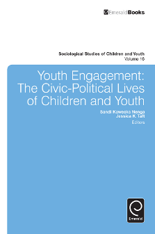 Cover of Youth Engagement: The Civic-Political Lives of Children and Youth