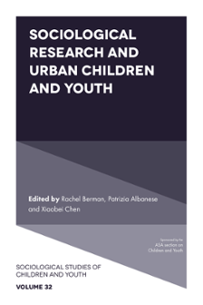 Cover of Sociological Research and Urban Children and Youth