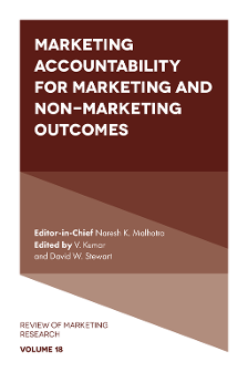 Cover of Marketing Accountability for Marketing and Non-marketing Outcomes