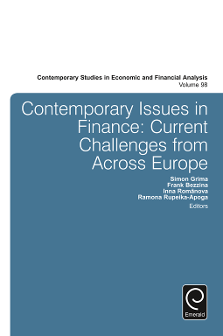 Cover of Contemporary Issues in Finance: Current Challenges from Across Europe