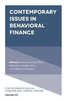 Cover of Contemporary Issues in Behavioral Finance
