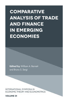 Cover of Comparative Analysis of Trade and Finance in Emerging Economies
