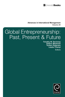 Cover of Global Entrepreneurship: Past, Present & Future