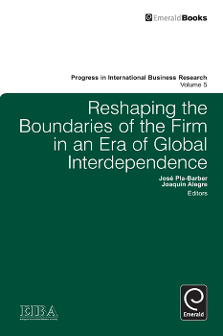 Cover of Reshaping the Boundaries of the Firm in an Era of Global Interdependence