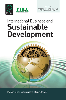 Cover of International Business and Sustainable Development