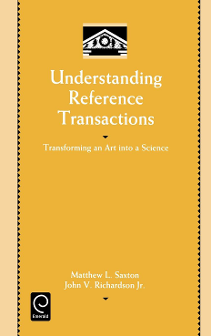 Cover of Understanding Reference Transactions: Transforming an Art into a Science