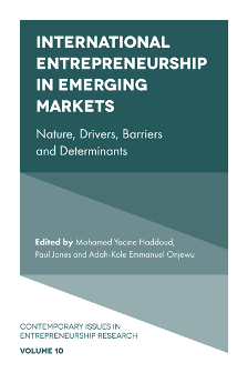 Cover of International Entrepreneurship in Emerging Markets: Nature, Drivers, Barriers and Determinants