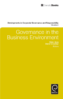 Cover of Governance in the Business Environment