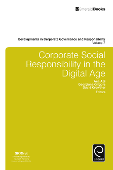 Cover of Corporate Social Responsibility in the Digital Age