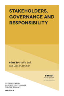 Cover of Stakeholders, Governance and Responsibility