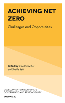 Cover of Achieving Net Zero
