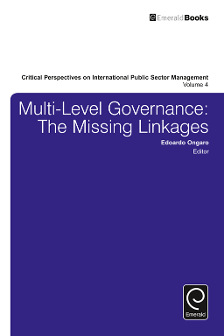 Cover of Multi-Level Governance: The Missing Linkages