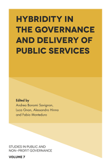 Cover of Hybridity in the Governance and Delivery of Public Services