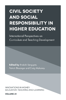 Cover of Civil Society and Social Responsibility in Higher Education: International Perspectives on Curriculum and Teaching Development