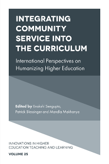 Cover of Integrating Community Service into Curriculum: International Perspectives on Humanizing Education
