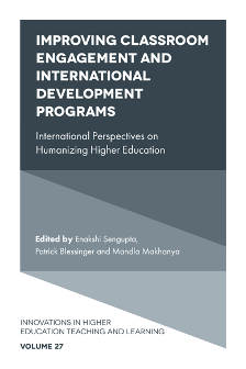 Cover of Improving Classroom Engagement and International Development Programs: International Perspectives on Humanizing Higher Education