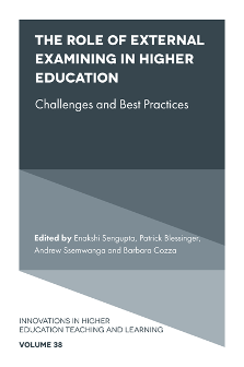 Cover of The Role of External Examining in Higher Education: Challenges and Best Practices