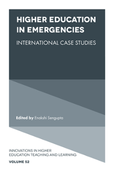 Cover of Higher Education in Emergencies: International Case Studies