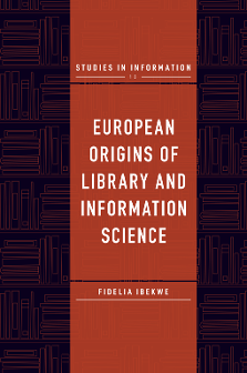 Cover of European Origins of Library and Information Science