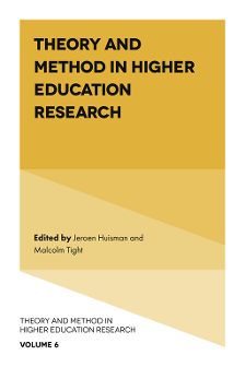 Cover of Theory and Method in Higher Education Research