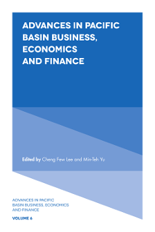 Cover of Advances in Pacific Basin Business, Economics and Finance