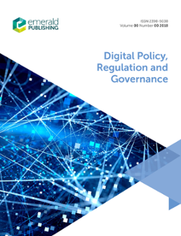 Cover of Digital Policy, Regulation and Governance