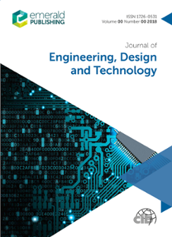 Cover of Journal of Engineering, Design and Technology